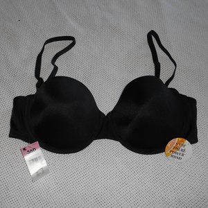 Maidenform Inspirations Black Underwire Bra 36D NWT